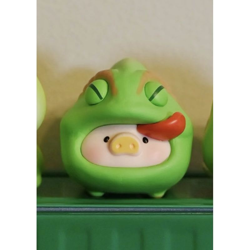 LuLu the Piggy Animal Party Mini Blind Bag Series: Chameleon (Confirmed Style)