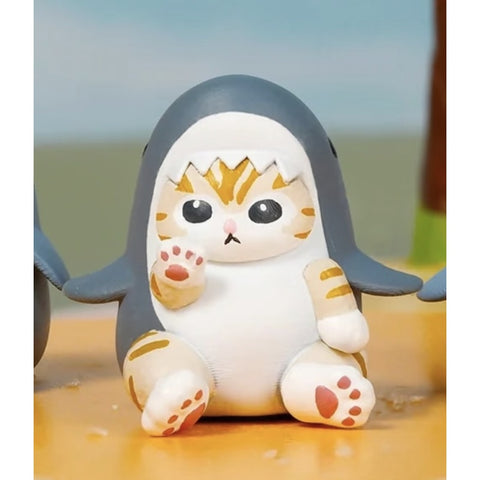 Mofusand Don't Want To Be a Cat Mini Blind Bag Series: Shark Cat Eater (Confirmed Style)
