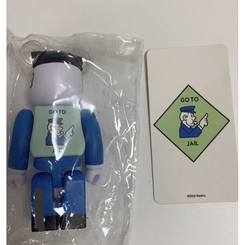 Bearbrick Series 49: Monopoly Go to Jail 100% (Secret Edition)