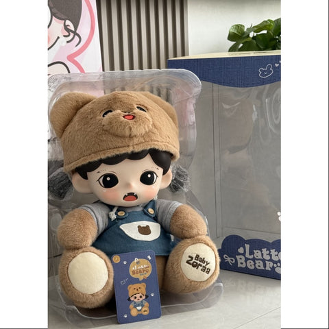 Baby Zoraa Latte Bears Vinyl Plush Doll 2024 Limited Edition