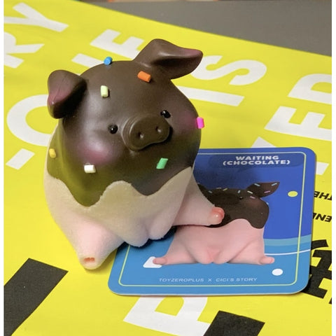 LuLu the Piggy Original Season 2 Blind Box Series: Waiting Chocolate (Secret, 4/288)