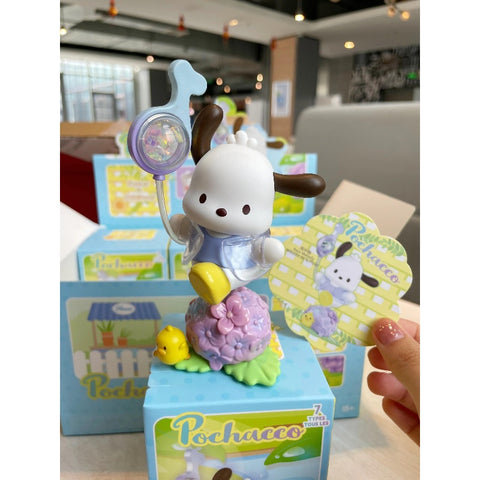 Sanrio Characters Pochacco Flower & Childhood Series Rain Melody