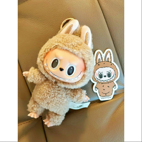 Labubu The Monsters Etciting Macaron Plush Series Toffee
