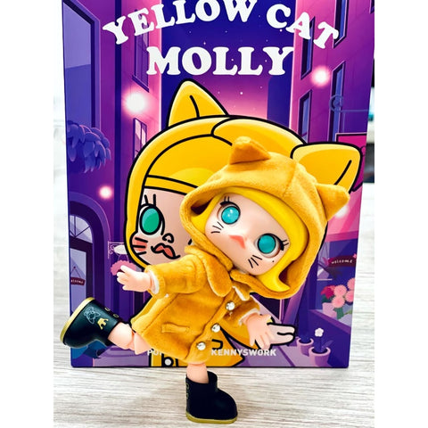 Molly Yellow Cat Action Figure