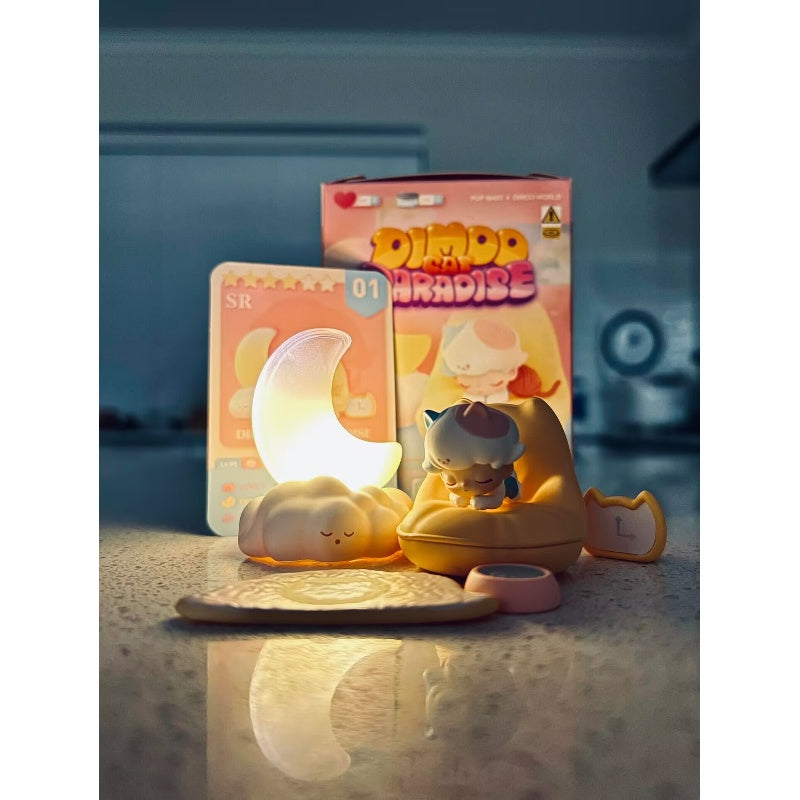 Yellow Dimoo Cat DIMOO Cat Paradise Series Sleepy – TOYSEZ