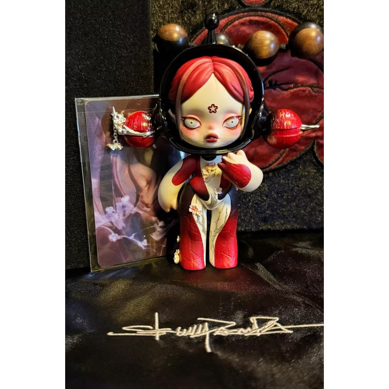 Skullpanda Baby Plum Secret Burning Frost Limited Figurine