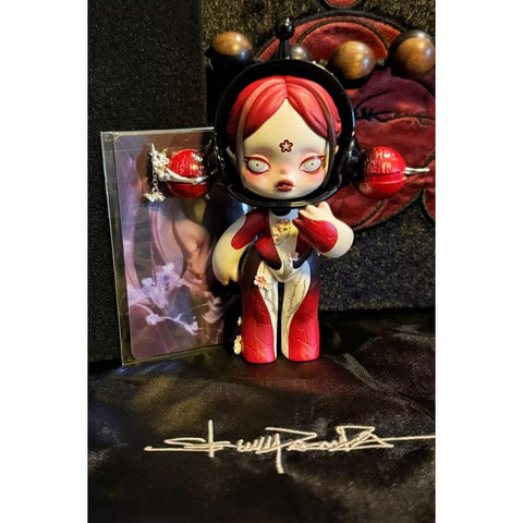 Skullpanda Baby Plum Secret Burning Frost Limited Figurine