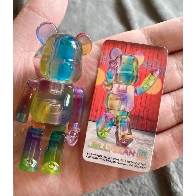 Bearbrick Series 32 JELLYBEAN Soda Rainbow 100%