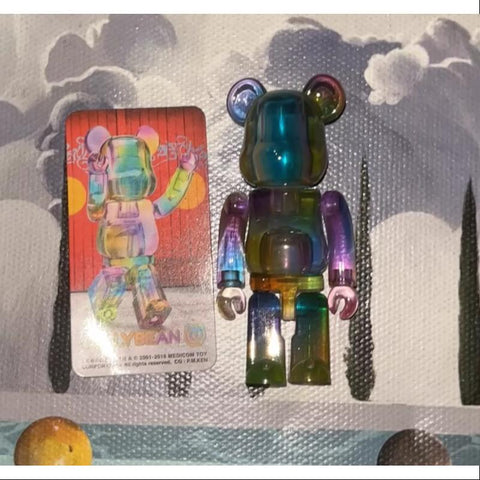 Bearbrick Series 32 JELLYBEAN Soda Rainbow 100%