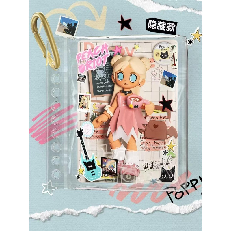 Peach Riot Carry The Music Block Pendant Blind Box Series: Poppy-Chill Weekend (Secret, 1/72)