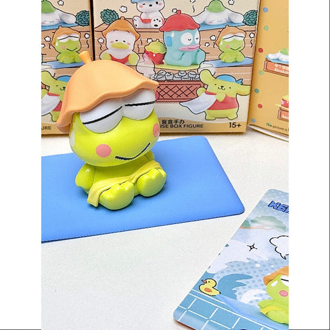 Sanrio Characters Let's Take a Sauna Series Keroppi Lots of Sweat
