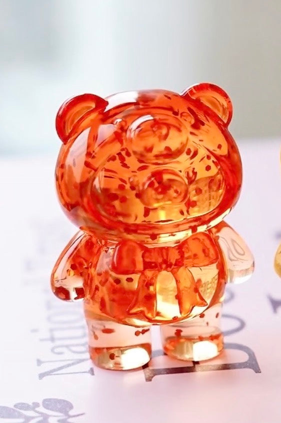 LuLu the Piggy Teddy Mini Ore Collection Blind Bag Series: Golden Sunstone (R 1/20) (Confirmed Style)