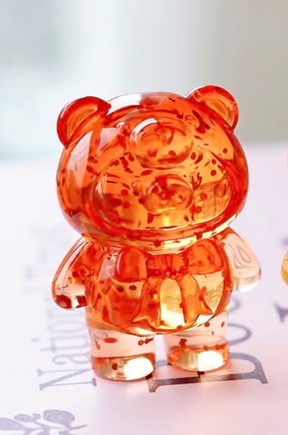 LuLu the Piggy Teddy Mini Ore Collection Blind Bag Series: Golden Sunstone (R 1/20) (Confirmed Style)