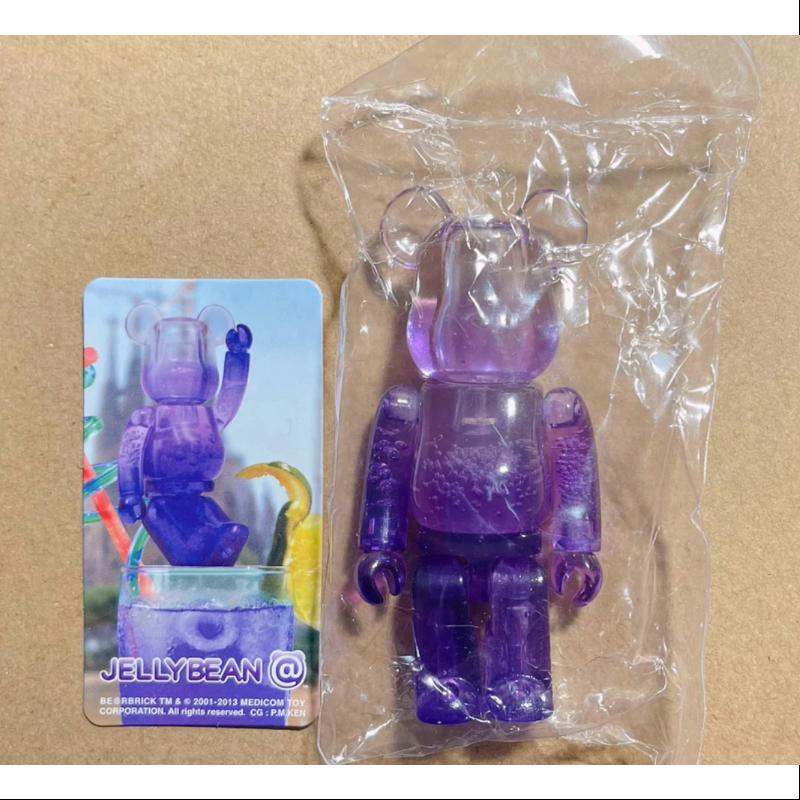 Bearbrick Series 27 JELLYBEAN Purple Bubble 100%