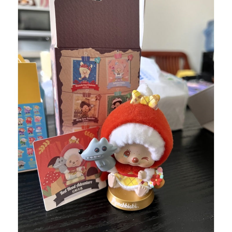 Monchhichi Global Journey Blind Box Series: Red Hat Adventure (Secret, 1/72)