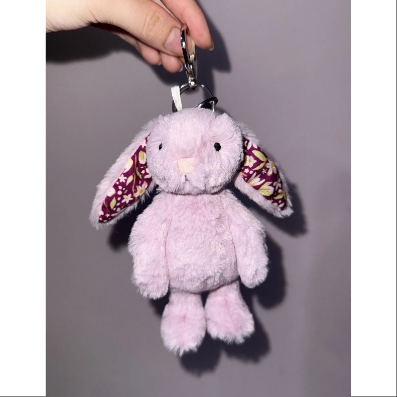 Thistlepop Blossom Luxe Bunny 2025 Shanghai Jellycat Plush Bag Charm