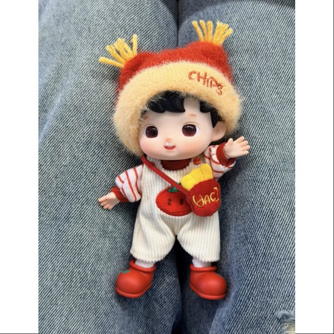 Hacipupu Little Foodie 1/12 Action Figure Series Tomato French Fries