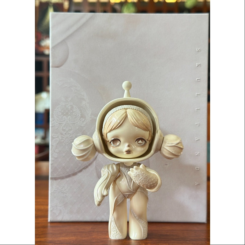Skullpanda Baby Bone Embroidery Figurine 2025 Limited Edition