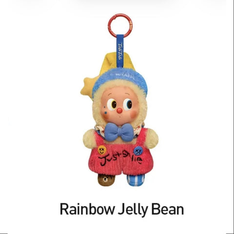 Twinkle Twinkle Pop Mart Why So Serious Vinyl Plush Pendant Series Rainbow Jelly Bean