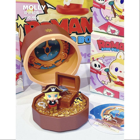 Pop Mart Romantic Ring Box Series 4 Whole Set Opened