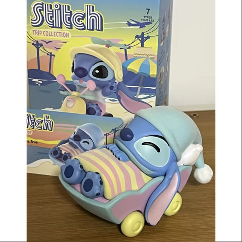 Disney Stitch Travel Around Series Whole Set Opened