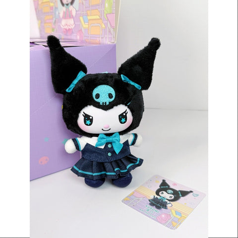 Kuromi School Life Vinyl Plush Pendant Series Mint Chocolate