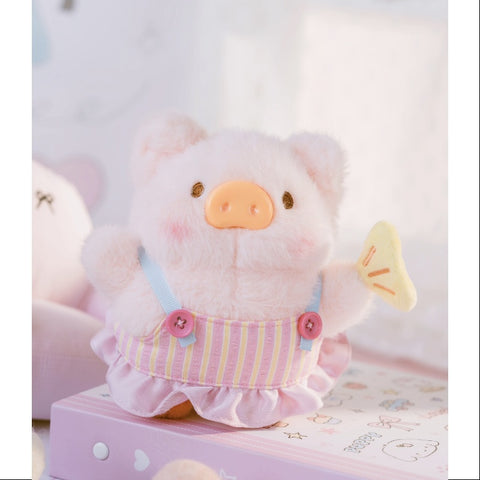 LuLu the Piggy Come & Play Plush Keychain Series Spin around