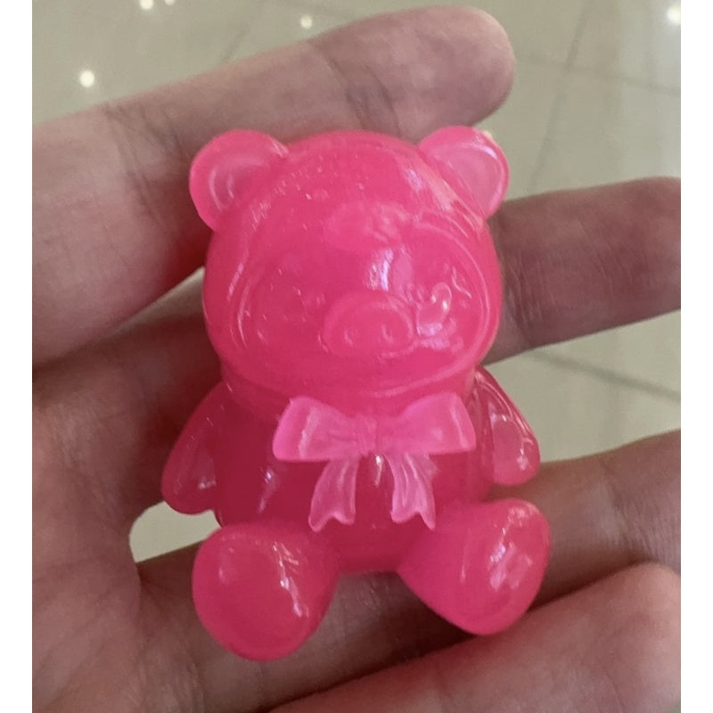 LuLu the Piggy Teddy Mini Season 1 Blind Bag Series: Neon Night Pink (R 1/20) (Confirmed Style)