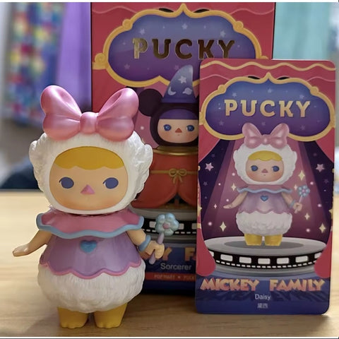 PUCKY Mickey Family Series Whole Set Opened