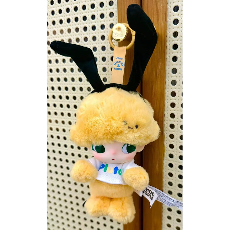 DIMOO x Disney Series Vinyl Plush Keychain Pluto's House