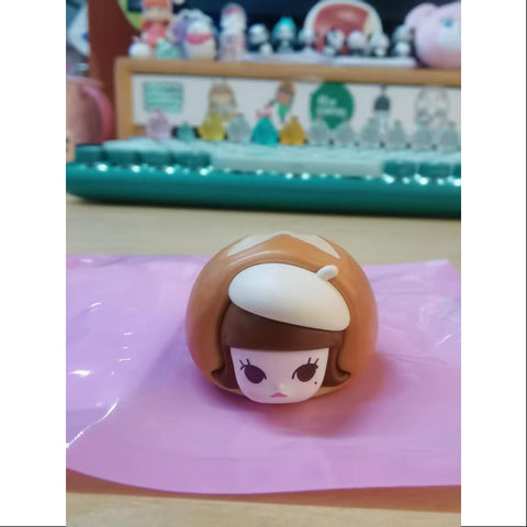 Molly Pop Bean Baked Bread Series Pretzel Bun