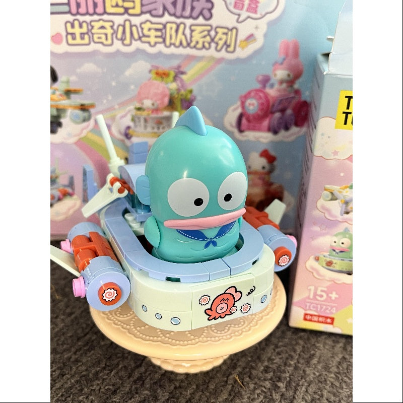 Hangyodon Sanrio Characters Surprising Fleet Building Blocks Series Hangyodon
