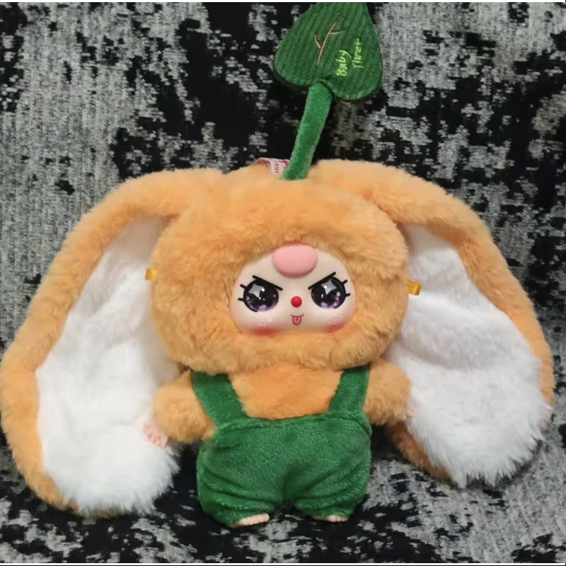 Baby Three Where is Spring Plush Pendant Series Orange calla lily