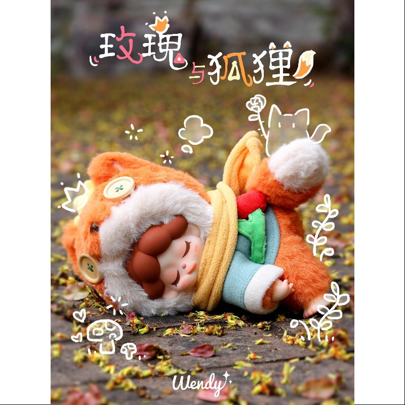 Wendy Garden Treasure Hunt Series Vinyl Plush Rose and Fox