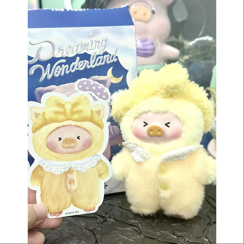 LuLu the Piggy Dreaming Wonderland PVC Plush Keychain Series Winning Streak