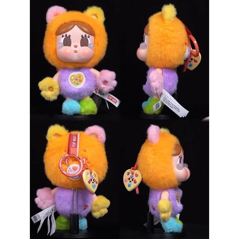 Crybaby × Care Bears Vinyl Plush Pendant Blind Box Series: Work of Heart Bear (Secret, 1/108)