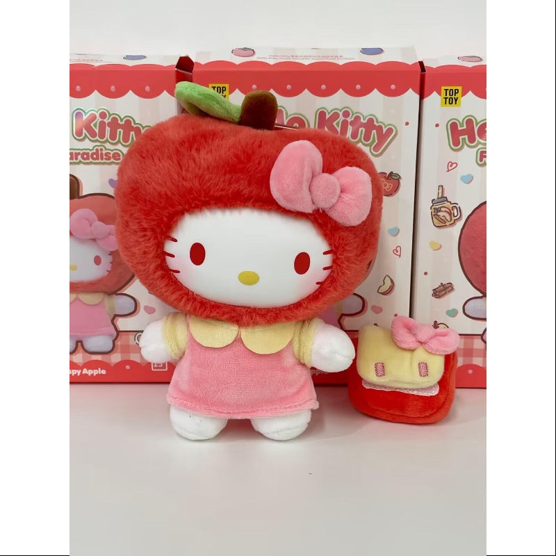 Hello Kitty Fruity Paradise Vinyl Plush Pendant Series Apple