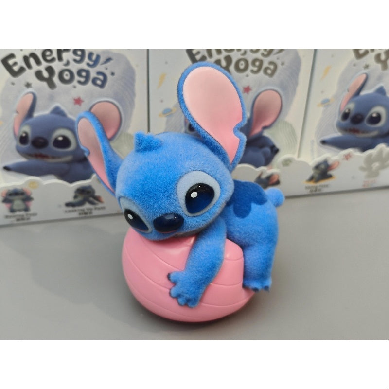 Disney Stitch Energy Yoga Series Ball Hold Pose
