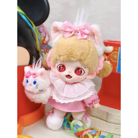 Baby Zoraa × Disney Zoraa Huggy World Plush Pendant Blind Box Series: Marie (Secret, 1/108)