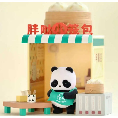 Panda Roll Shopping Street Blind Box Series: Bun Shop (Secret, 1/54)