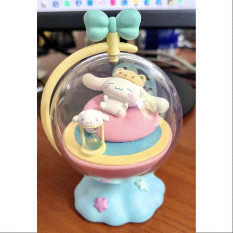 Cinnamoroll Rotating Planet Series Whole Set Opened
