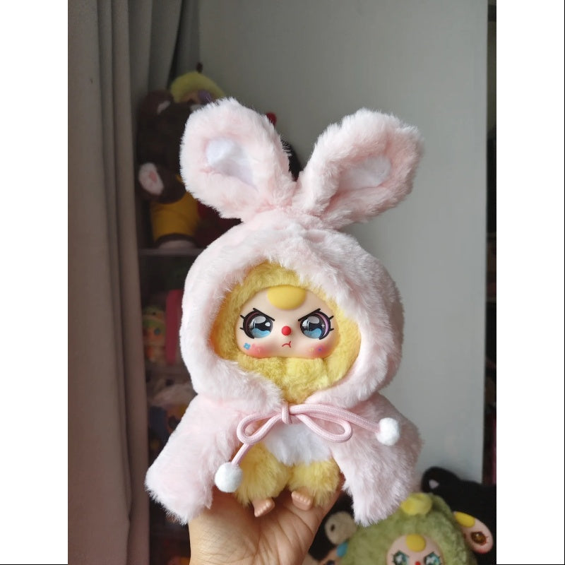 Baby Three I'm Not a Warrior Plush Pendant Series Rabbit Warrior