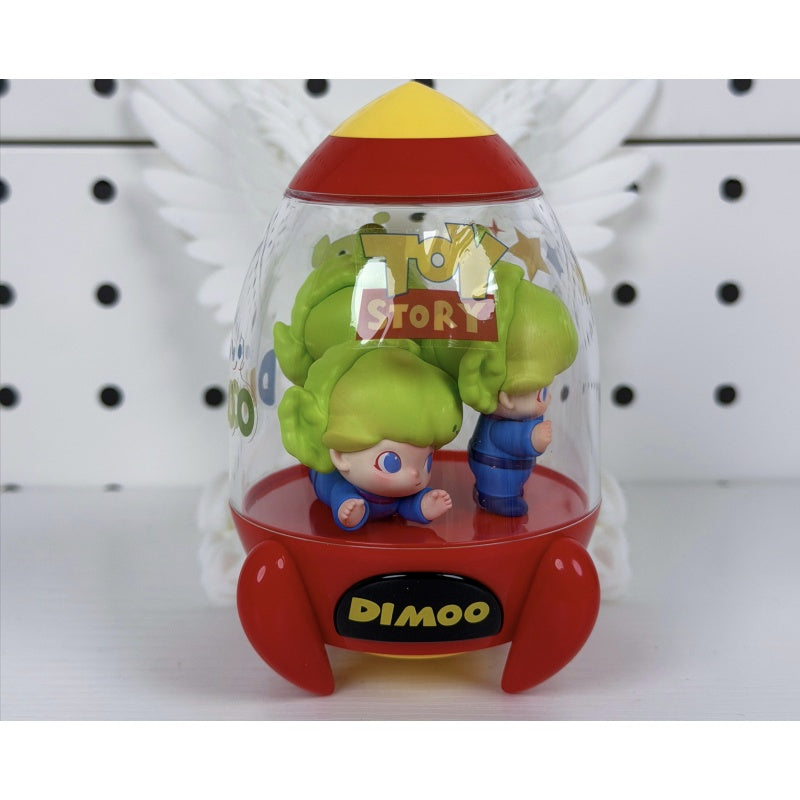 DIMOO WORLD × PIXAR Blind Box Series: Dimoo in Space Crane (Secret, 1/144)