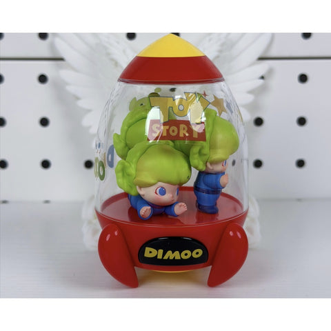 DIMOO WORLD × PIXAR Blind Box Series: Dimoo in Space Crane (Secret, 1/144)