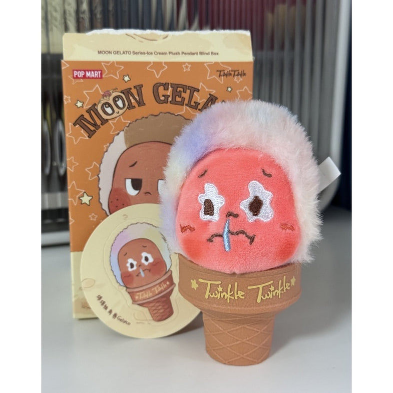 Twinkle Twinkle Moon Gelato Ice Cream Plush Pendant Blind Box