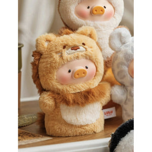 LuLu the Piggy Cutest Butler PVC Face Plush Keychain Blind Box Series: Lion (Secret, 1/72)
