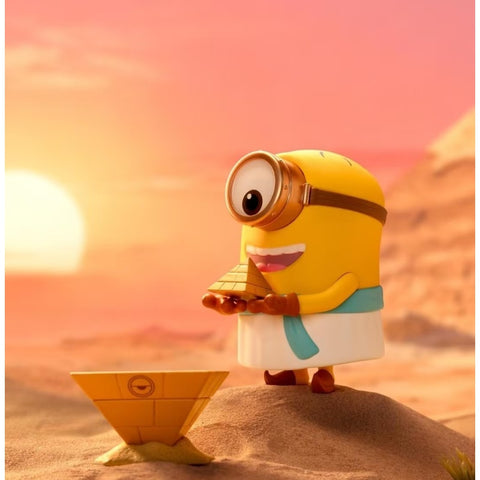 Minions Bello World Blind Box Series: Egypt Carl (Secret, 1/144)