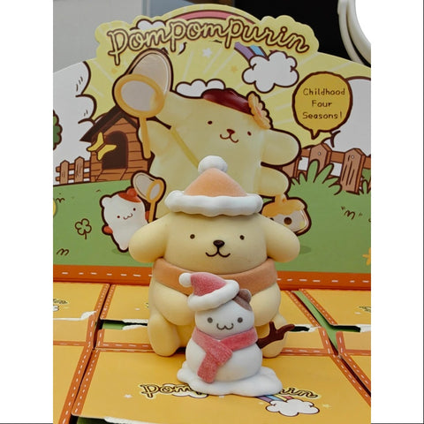 Pompompurin Childhood Four Seasons Series Winter Routine