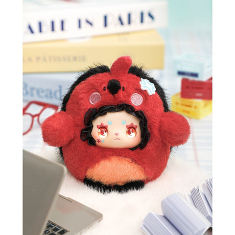 Emma Birdie Escape Vinyl Plush Blind Box Series: Red Cardinal (Secret, 1/96)