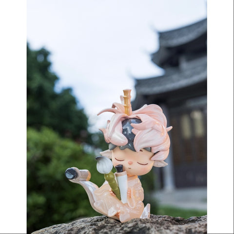 MIMI The Poetry of Time in Four Seasons Series Savoring a Scroll